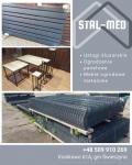 STAL-MED USŁUGI ŚLUSARSKIE, OGRODZENIA PANELOWE, MEBLE METALOWE OGRODOWE STAL-MED USŁUGI ŚLUSARSKIE, OGRODZENIA PANELOWE, MEBLE METALOWE OGRODOWE