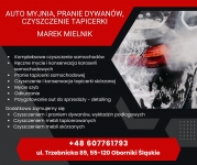 AUTO MYJNIA, PRANIE DYWANÓW, CZYSZCZENIE TAPICERKI MAREK MIELNIK AUTO MYJNIA, PRANIE DYWANÓW, CZYSZCZENIE TAPICERKI MAREK MIELNIK